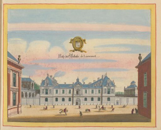 View of the Hôtel de Liancourt