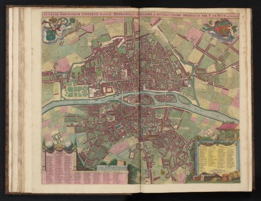 Plan of Paris