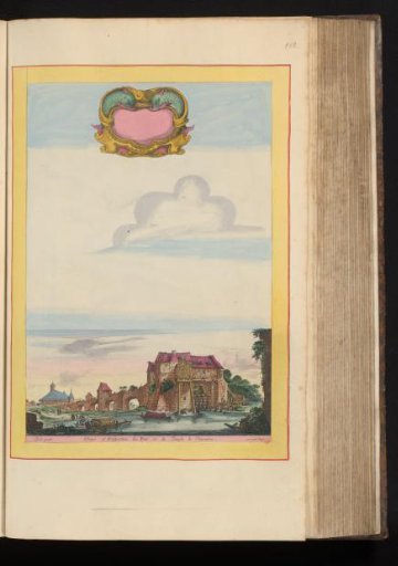 View of the old Roman bridge at Charenton