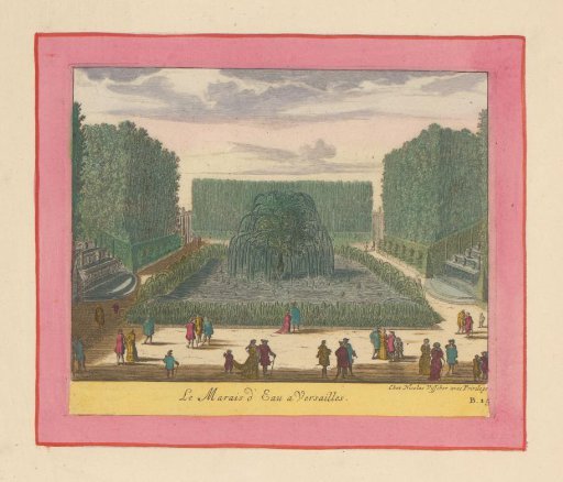 Water meadow in the gardens of Versailles