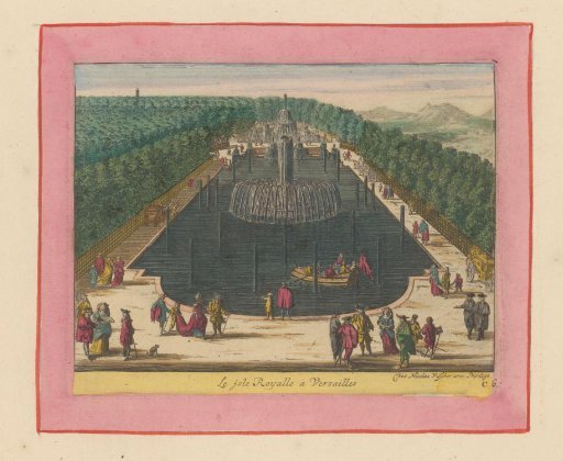 Île Royale in the gardens of Versailles