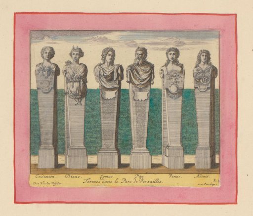 Hermes of Endymion, Diana, Comus, Pan, Venus and Adonis