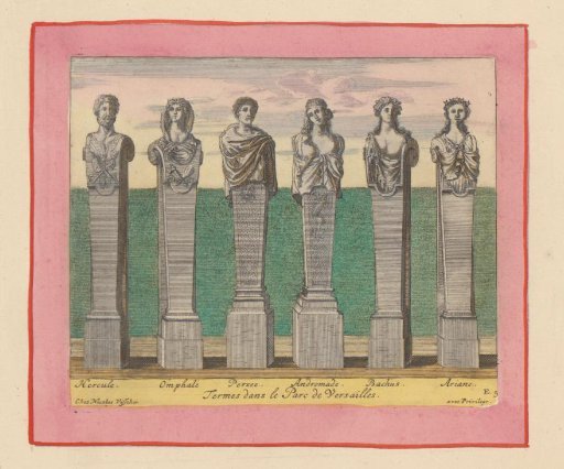 Hermes of Hercules, Omphale, Perseus, Andromeda, Bacchus and Ariadne