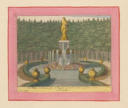 Fountain with a statue of Venus