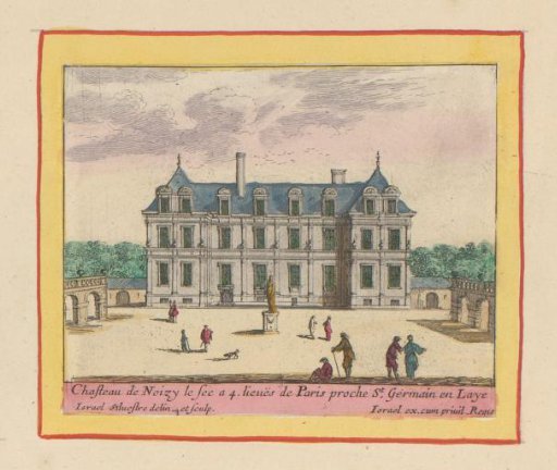 View of the Château de Noisy