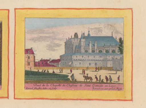 View of the chapel of the Château de Saint-Germain-en-Laye