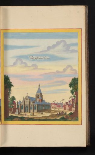 View of the Church of Saint-Sulpice in Paris