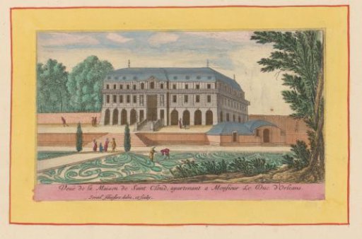 View of Château de Saint-Cloud
