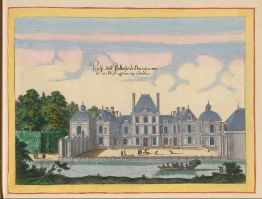 View of Château de Berny
