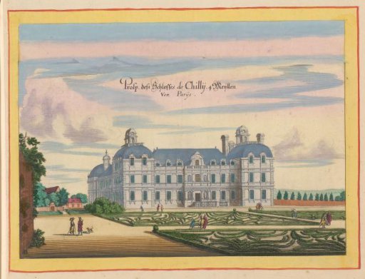 View of Château de Chilly-Mazarin