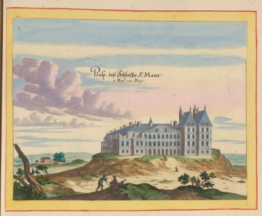 View of Château de Saint-Maur
