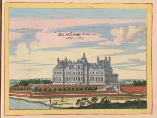 View of Château de Maisons