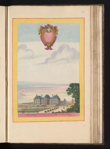 View of Château du Raincy from the Gardens