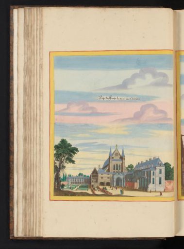 View of the Church of Notre-Dame-des-Champs in Paris