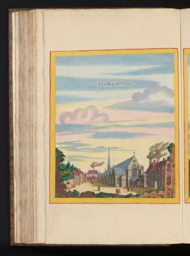 View of the Carthusian Church in Paris