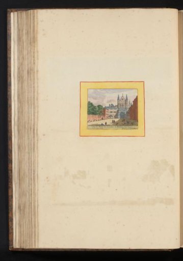 View of the church of Notre-Dame-des-Champs in Paris