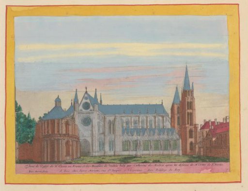 View of the Cathedral of Saint-Denis