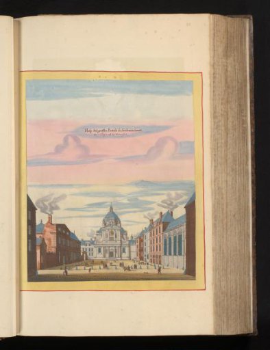 View of the Sorbonne university in Paris