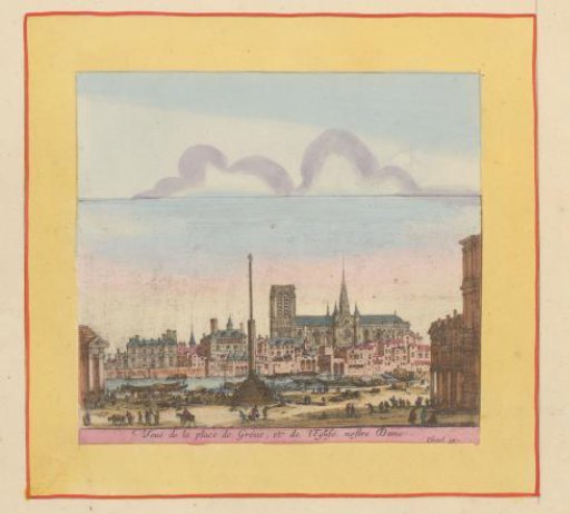 View of Notre-Dame from the Place de Grève