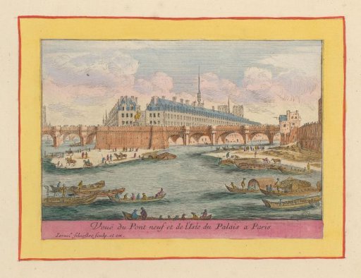 View of the Pont Neuf and Île de la Cité