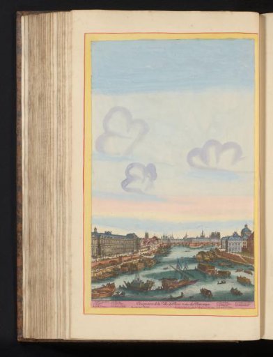 View of the Seine and Île de la Cité from the Pont Rouge