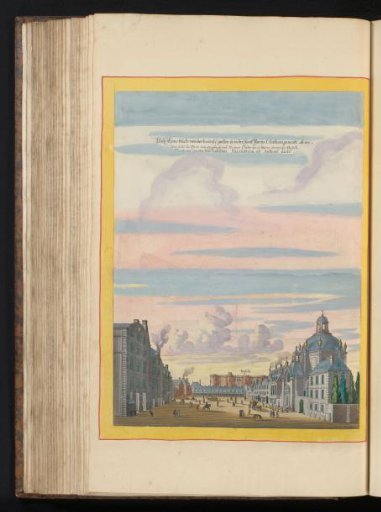 View of the Bastille from the Rue Saint-Antoine