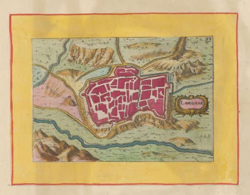 Map of Langres