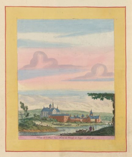 View of the Abbey of Saint-Martin-lès-Langres