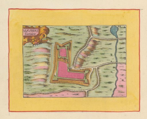 Fortress Map of Maubert-Fontaine