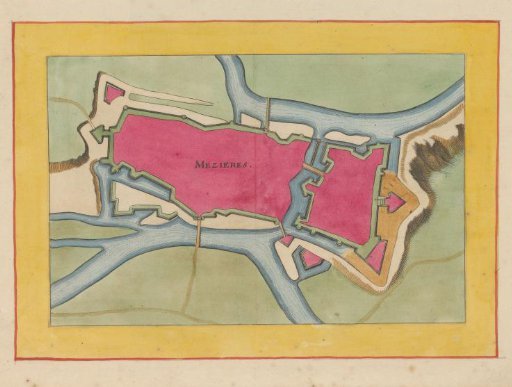 Plan of Mézières