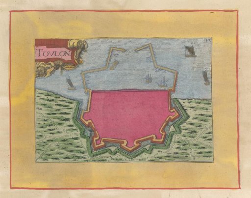 Plan of Toulon
