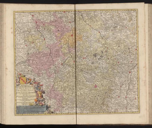 Map of Lorraine