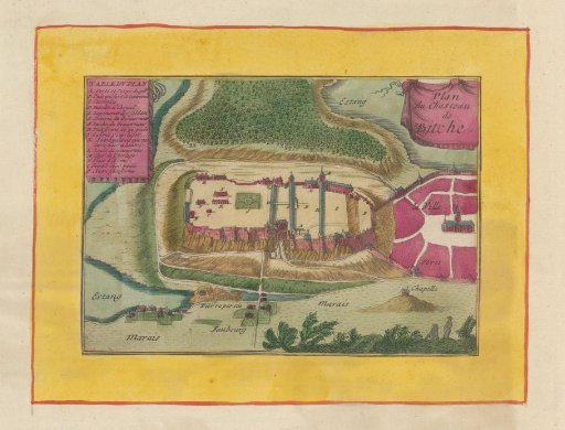 Plan of the Citadel of Bitche