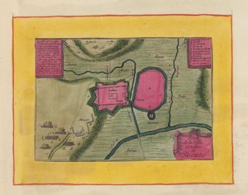 Plan of Dieuze