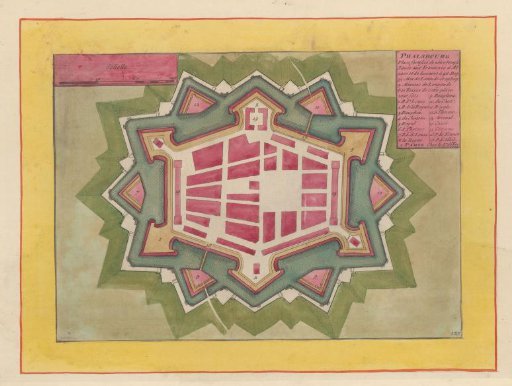 Map of Phalsbourg