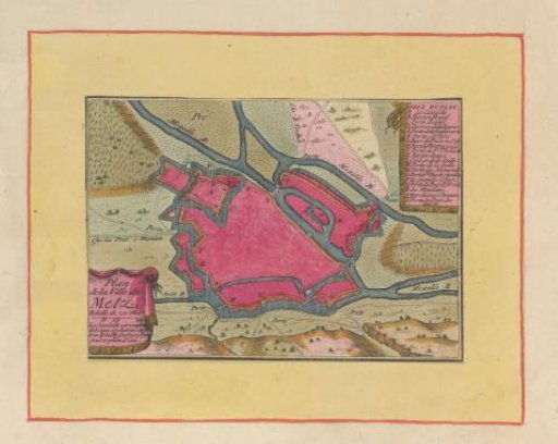 Map of Metz