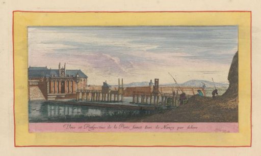 View of the Porte Saint-Jean in Nancy