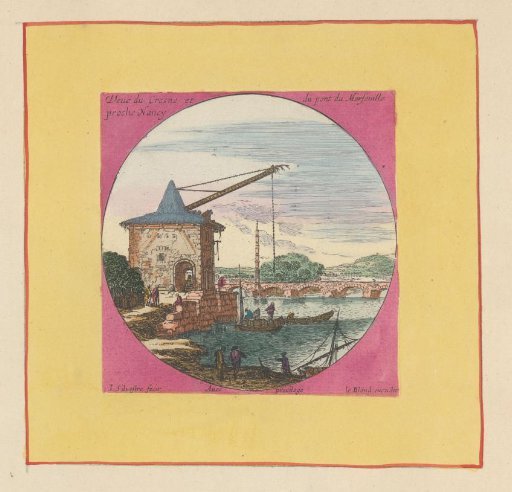 View of a crane and bridge near Nancy