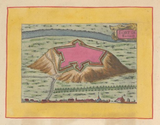 Fortress Plan of the Fort of Barraux
