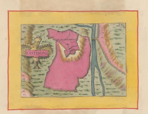 Fortress Plan of Sisteron