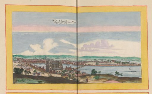 View of Lyon from the East