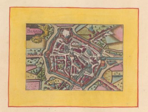 Map of Beaune