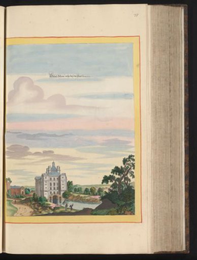 View of the Château de Maulnes