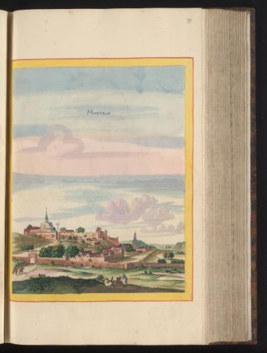 View of Montbard