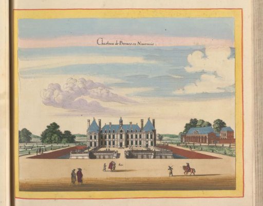 View of the Castle of Brèves