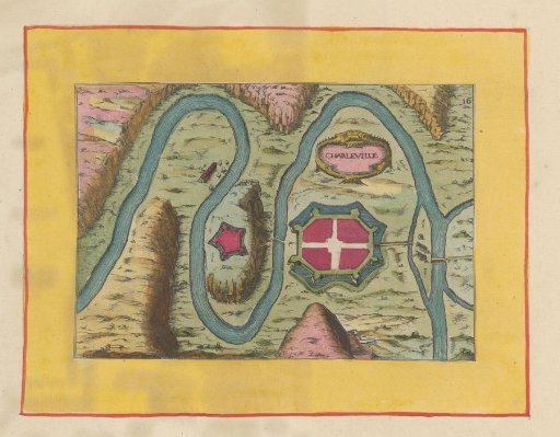 Plan of Charleville-Mézières