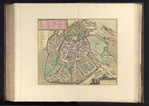 View of Vicenza in Bird's-Eye Perspective