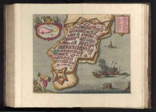 View of Valetta in Bird's-Eye Perspective