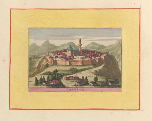 View of the Castle of Zarnata