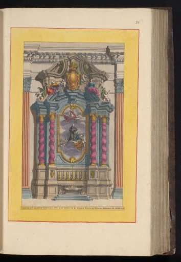 Altar for Aloysius Gonzaga in the Sant'Ignazio di Loyola in Rome